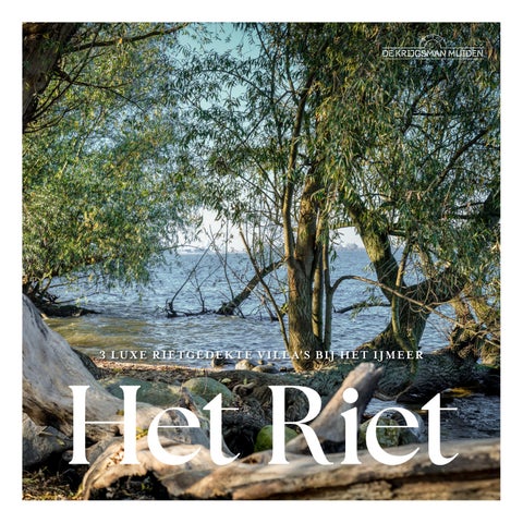 De Krijgsman Muiden Brochure Het Riet