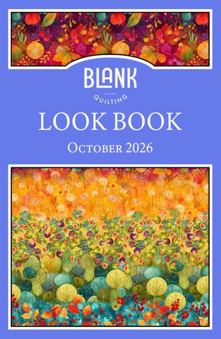 Blank Quilting October 2026 Release