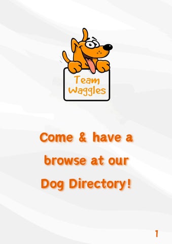  Team Waggles Dog Directory.-2