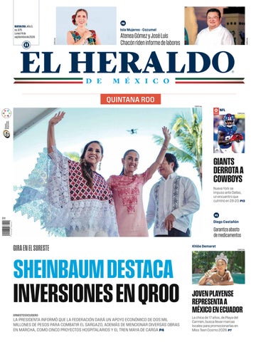 El Heraldo Quintana Roo del 14 de septiembre del 2026