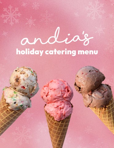 Andia's Holiday Catering PDF