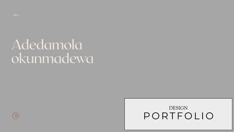 Ade's design Portfolio 