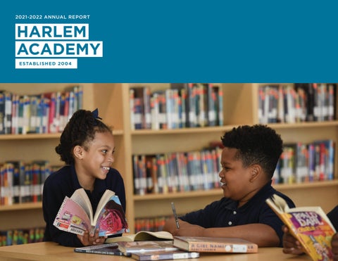 Harlem Academy Annual Report 2021-22