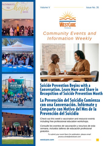 WestCare Texas Community Weekly Vol V Issue 35