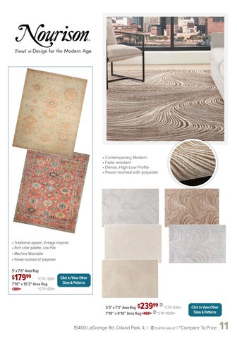 Darvin 家具 Area Rugs × Accessory Trends 第 11 页