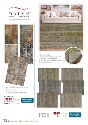 Darvin 家具 Area Rugs × Accessory Trends 第 12 页