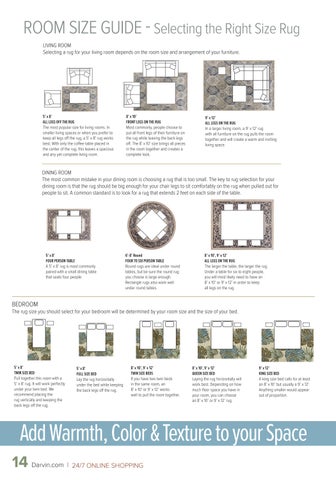 Darvin 家具 Area Rugs × Accessory Trends 第 14 页