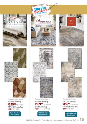 Darvin 家具 Area Rugs × Accessory Trends 第 15 页