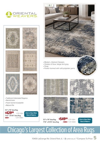 Darvin 家具 Area Rugs × Accessory Trends 第 5 页