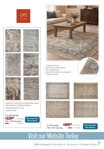 Darvin 家具 Area Rugs × Accessory Trends 第 7 页