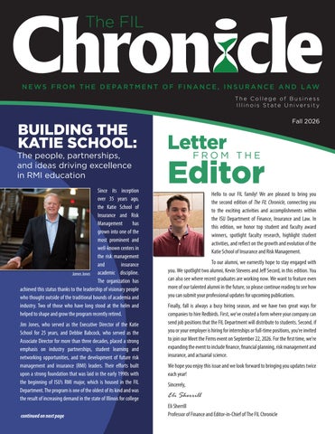 FIL Newsletter Fall 2026