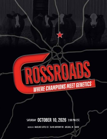 Crossroads Elite Sale 2026