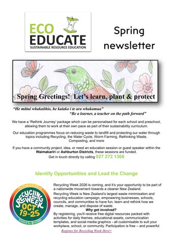 Spring Newsletter 2026 