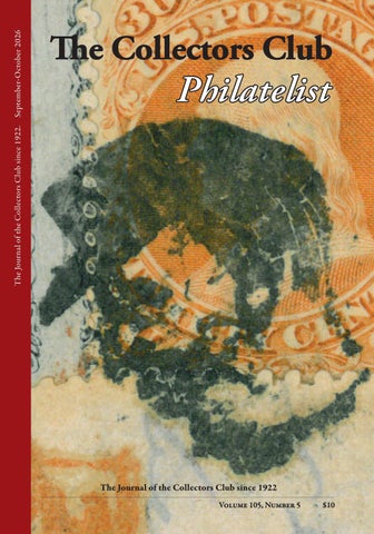 Collectors Club Philatelist 105.5 September/October 2026