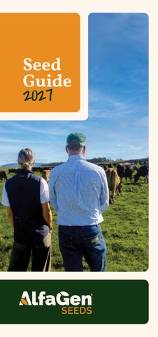 AlfaGen Seeds 2027 Seed Guide