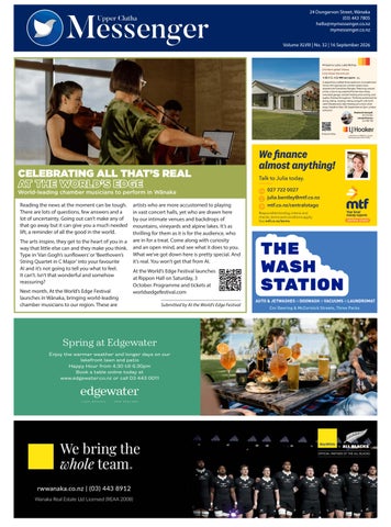 Upper Clutha Messenger 16 September 2026