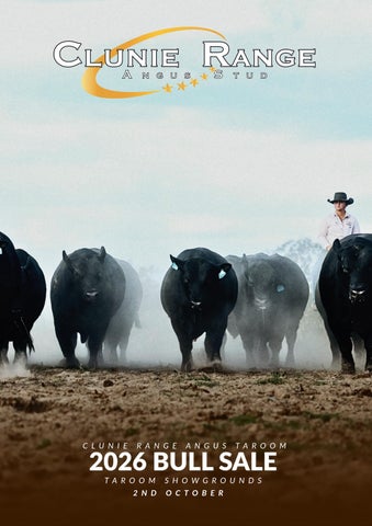 Clunie Range 2026 Taroom Bull Sale Catalogue