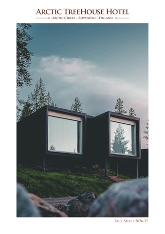 FACT SHEET Arctic TreeHouse Hotel 2026-2027
