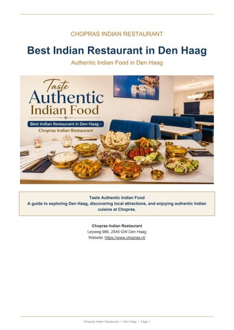 Chopras_Indian_Restaurant_Den_Haag_Blog
