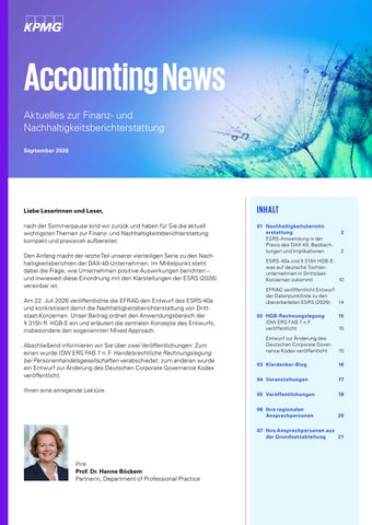 KPMG Accounting News September 2026