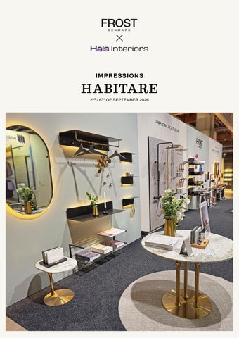 FROSTxHals interior - Impressions Habitare 2026