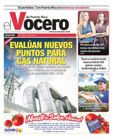 EL VOCERO | Edición martes, 15 de septiembre de 2026