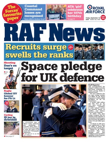 RAF News Edition 1640, September 18, 2026