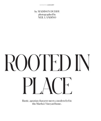 现代 轻奢 Rooted in Place 第 2 页