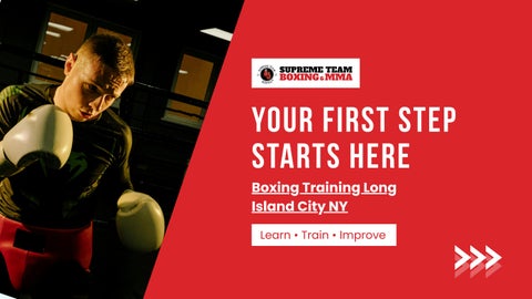 Boxing for Beginners Long Island City NY | Supreme Team Boxing