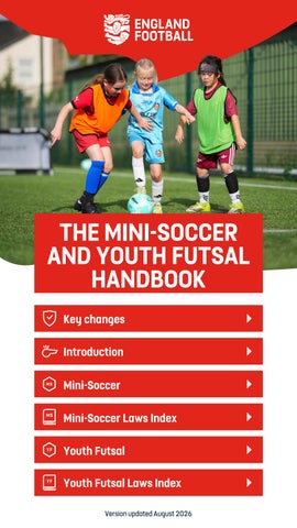 Mini Soccer Handbook 2026-27