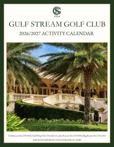GSGC Activity Calendar 2026-2027