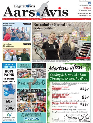 Aars Avis nr. 38 - 2026