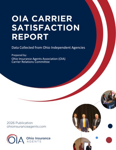 OIA Insurance Carrier Satisfaction 2026 Report