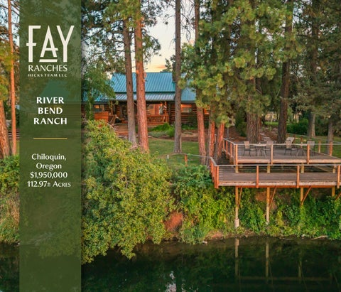 River Bend Ranch | Fay Ranches