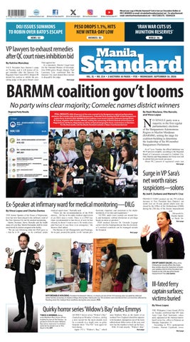 Manila Standard - 2026 September 16 - Wednesday