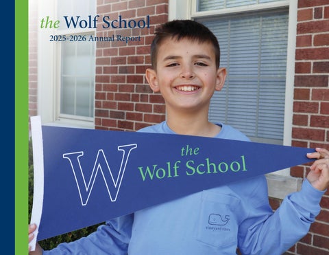 The Wolf School 2025-2026 Annual Report