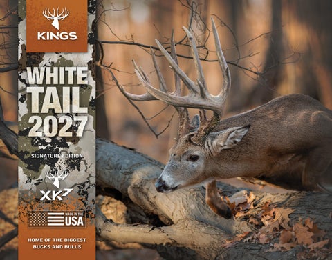 2027 Kings Whitetail Calendar