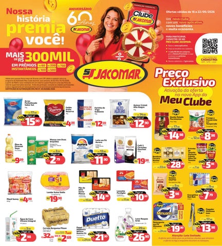 Tabloide da semana - válidas de 16 a 22.09.2026