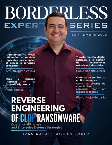 BORDERLESS | EXPERT SERIES SEPTIEMBRE 2026
