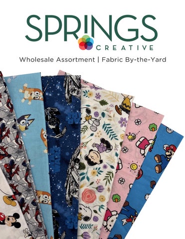Springs Creative Wholesale Assortment Catalog - Prints