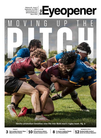 The Eyeopener: Vol. 60, Issue 2