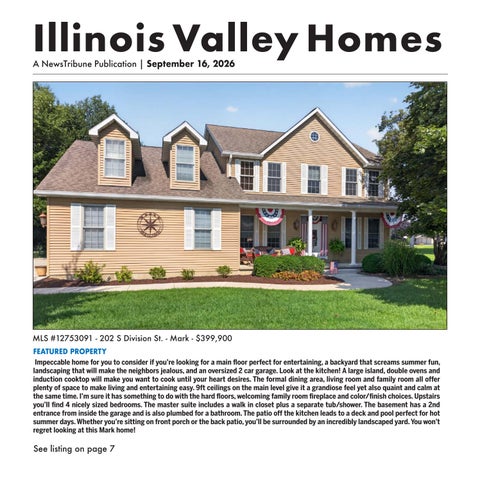 NewsTribune_Illinois Valley Homes_091626