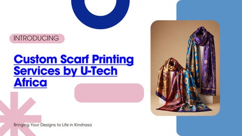 Scarf printing​ services in DR Congo