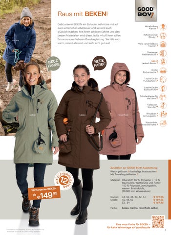 GOOD BOY! Herbst-/ 冬季 -Kollektion 2026 - Die Bekleidung für Hundemenschen 第 7 页