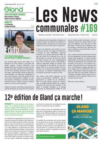 Gland Cité 169 - Les News Communales