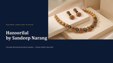 Designer Jewellery in Delhi