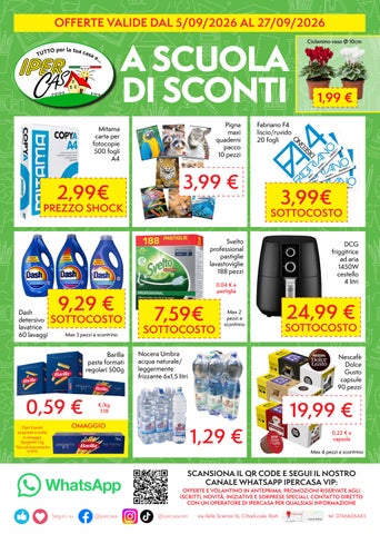 VOLANTINO IPERCASA 5.9.2026-27.9.2026