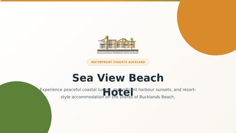 Sea View Beach Hotel - Waterfront Chalets Presentation