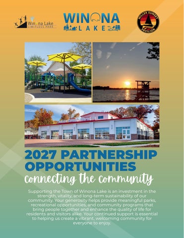 Winona Lake 2027 Partnership Opportunities