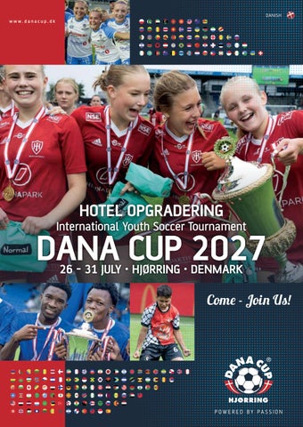 Dana Cup Hotel Brochure 2027 - Danish